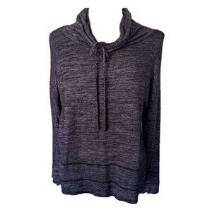 OLIVIA BLU, SIZE L, SOFT AND A NAVY BLUE,. RAYON, POLYESTER AND SPANDEX